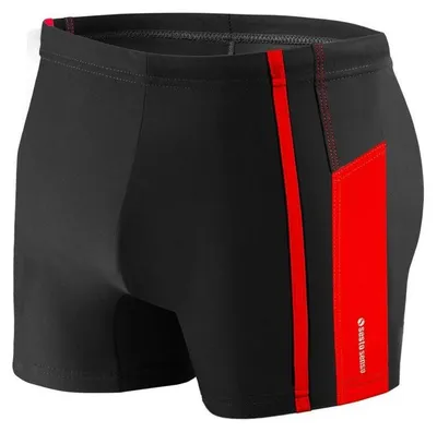 Produktbild von Sesto Senso Herren Badehose Schwimmhose Badeshorts 357, Farbe: Grau/Gelb, Große: 3XL