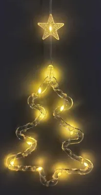 Produktbild von LED Powerbank Fensterornament Tanne
