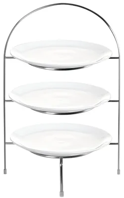 Immagine prodotto di ASA A Table Etagère a 3 ripiani, 49 cm, per piatti da portata Ø27 cm