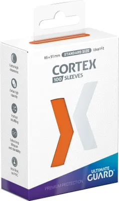 Produktbild von Ultimate Guard Cortex Sleeves Standardgröße Orange (100)