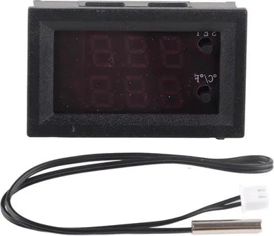 Obrázek produktu pro Digitální regulátor teploty 12 V pro vnitřní zahradničení a hydroponii