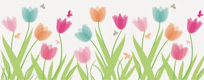 Zdjęcie produktu dla Heyda 203584485 Taśmy okienne "Tulipany" 200 x 7,5 cm