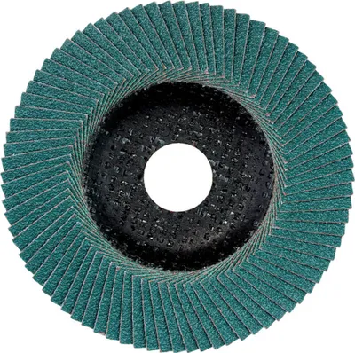 Produktbild von Metabo Lamellenschleifteller 115 mm P 60, Zirkonkorund "Novoflex" 10 Stk