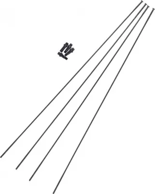 Produktbild von DT Swiss Speichenkit für XR/XM/EXC 1501 SPLINE 27,5/29 Zoll Schwarz - zuverlä...