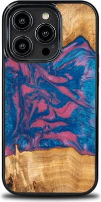 Produktbild von Bewood Einzigartige Hülle für iPhone 14 Pro - Neons - Vegas