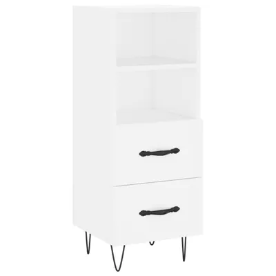 Produktbild von Sideboard Weiß 34,5x34x90 cm Holzwerkstoff