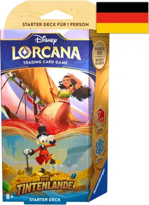 Produktbild von Ravensburger 11098279 Disney Lorcana: Set 3 - Starter Deck B (Deutsch)