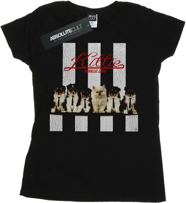 Image de Blondie - T-shirt « Kitty Purrallel Lines » pour femmes BI19759 (XXL) (noir)