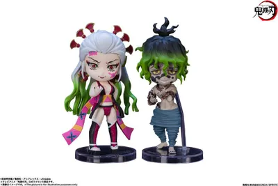 Produktbild von Bandai Tamashii Nations Demon Slayer: Kimetsu no Yaiba Figuarts mini Actionfiguren 2er-Pack Daki & Gyutaro 9 cm