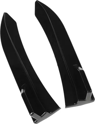 Immagine prodotto di Diffusore posteriore per paraurti auto, nero lucido, splitter paraurti posteriore per Serie 3 F30 M-Tech 2013-2019