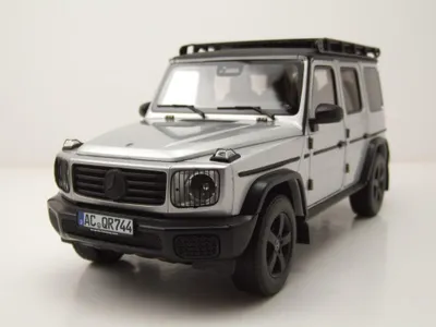 Produktbild von NOREV 1:18 Mercedes-Benz G-Class 2024 - iridium silver doors