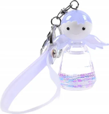 Immagine prodotto di Portachiavi Angelo Ciondolo Decorativo Per Borsa Zaino Vari Colori