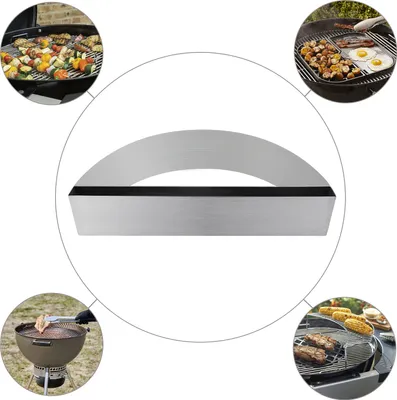 Image de Support pour briquettes de charbon de bois, Panier à charbon de bois de grande capacité, Support pour panier à charbon de bois