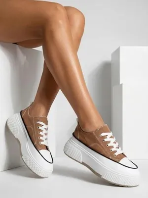 Zdjęcie produktu dla Royalfashion Trampki damskie na platformie Beemes, rozmiar 39