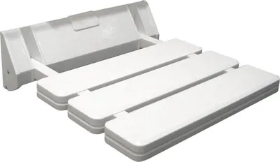 Produktbild von Aqualine HANDICAP Duschklappsitz 32x33cm, Weiß