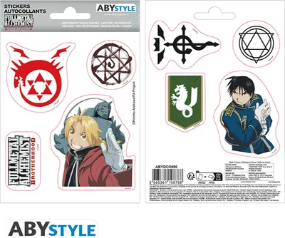 Produktbild von FULLMETAL ALCHEMIST - Stickers - 16x11cm / 2 sheets - Alchemists