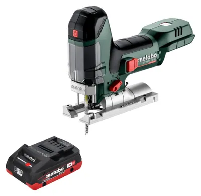 Image de Metabo ST 18 LT 130 BL Scie sauteuse sans fil 18 V 130 mm Brushless + 1x batterie LiHD 4,0 Ah - sans chargeur