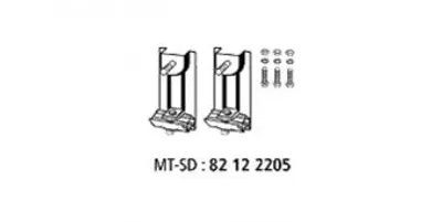 Produktbild von Hjs Montagesatz, Abgasanlage  82 12 2205