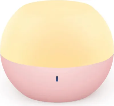 Produktbild von AUKEY LT-ST23 LED nachtlicht kinder, magnetisch Baby Stilllicht Nachtlampe Touch Control, wiederaufladbar mit Farbwechsel RGB, dimmbar mit IP 65 kurzem Wasserdicht 80 Stunden (Rosa)