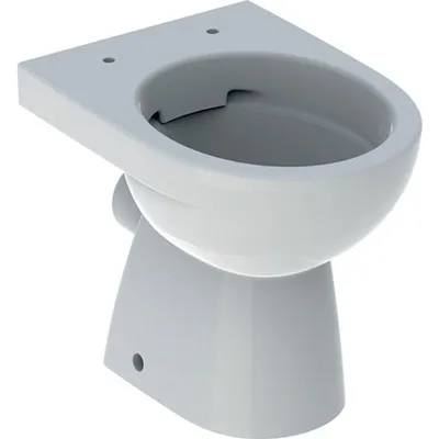 Immagine prodotto di Geberit Renova Nr.1 WC au sol, chasse deau basse, sans rebord, sortie horizontale, forme partiellement fermée, 500.480.01.2, 500.480.01.2