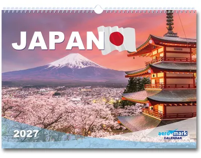 Obrázok produktu pre Nástenný kalendár na rok 2026 s nádhernými japonskými krajinami