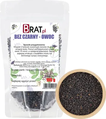 Obrázok produktu pre Bezinky - ovocie 100g