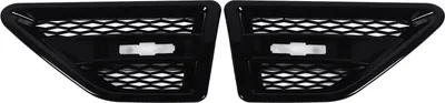 Produktbild von Seitenlüftungsverkleidung Grill vorne nach rechts Gloss Black Car Mesh Dekoration Ersatz für Freelander 2 LR2