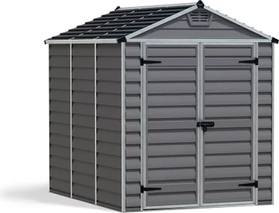 Produktbild von Palram - Canopia Kunststoff Gerätehaus Skylight 68 Grau 229x185x217 cm