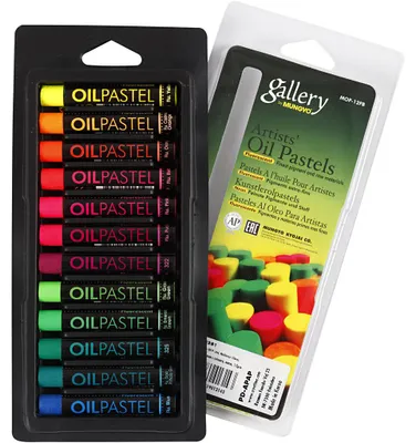 Produktbild von Mungyo Gallery Ölpastell Neon Set 12-teilig für Künstler