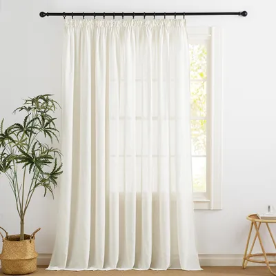 Produktbild von Leinenvorhänge für Wohnzimmer und Schlafzimmer, 300 x 240 cm