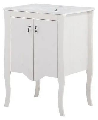 Immagine prodotto di Badmöbel Antik Stil Becken Unterschrank Landhaus Badezimmer 59cm Waschbecken