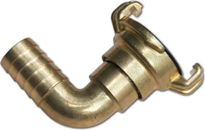 Produktbild von Drehbare Winkel-Schnellkupplung aus Messing 1"