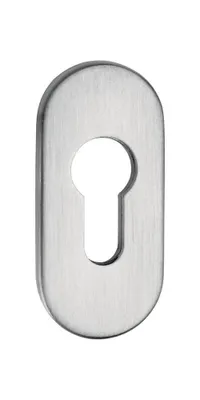 Produktbild von Dieckmann Rahmen-Cliprosette 813 / 6 6mm PZ Lochung oval Edelstahl - 2033402000