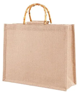 Produktbild von Wiederverwendbare Jutetasche für nachhaltiges Einkaufen