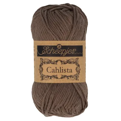 Produktbild von Scheepjes Cahlista 50g (507) Chocolate