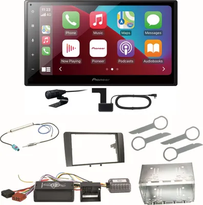 Produktbild von Pioneer SPH-DA160DAB Android Auto CarPlay Einbauset für Audi A3 8P 8PA