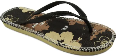 Produktbild von BRASILERAS Damen Sandalen mit rutschfester Sohle bequem schuhe strand/schwimmbad/stadt braun 39/40 EU - UBFLOR