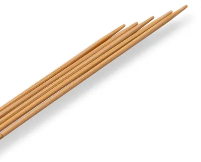 Produktbild von Prym Strumpfstricknadeln 1530, Bambus, 20cm, 2.00mm, Doppelspitzen-Stricknadel, Natürlich/Natur, Bambus, 200 mm, 2 mm, 5 Stück(e)