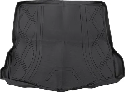Produktbild von Flache Gesichtsladeflächen-Kofferraummatte Kofferraum-Laderaumkofferraummatte Diamantmuster für Ford Focus Schrägheck 2012-2017 Anti-Rutsch