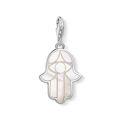 Produktbild von Thomas Sabo 1557-029-14 Charm-Anhänger Fatimas Hand Perlmutt