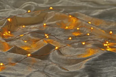 Produktbild von Kupferdraht LED - Lichterkette40 LEDs, für den Innenbereich