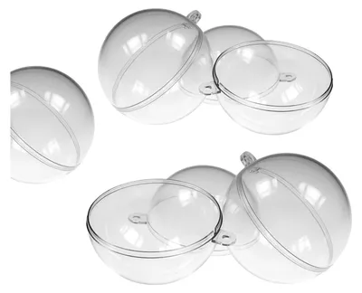 Produktbild von Acryl-Kugel Sparset transparent 5 Stück Ø 6cm