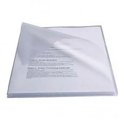 Immagine prodotto di Cartella in pvc cristallo 250 micron a4 trasparente - scatola da 50 pezzi