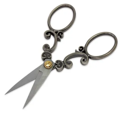 Vintage Kreuzstichschere 13 cm Edelstahl für Stickerei
