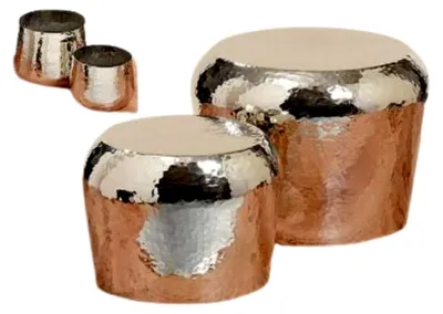 Produktbild von GISA Beistelltisch aus Aluminium, Farbe Silber, 29 cm