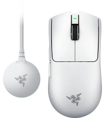 Image de Souris Razer Viper V4 Pro sans fil blanche