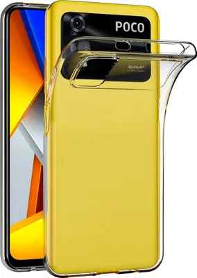 Zdjęcie produktu dla Pokrowiec ochronny dla Xiaomi Poco M4 Pro 4G Sleeve Transparent Slim Cover Clear Case