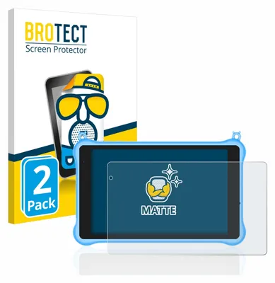 Produktbild von 2x BROTECT Schutzfolie für Blackview Tab 5 Kids Displayschutz Displayschutzfolie Folie Matt Entspiegelungsfolie