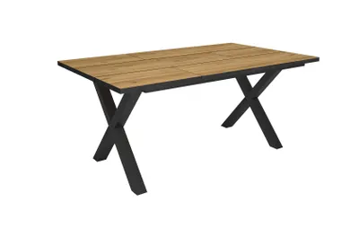 Produktbild von Esszimmertisch, 167x90x74cm, Für 8 Gäste, Stubentisch, Eiche Schwarz
