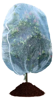 Produktbild von Pflanzenschutznetz 300×300cm, Insektenschutznetz mit Kordelzug für Gemüse und Blumen